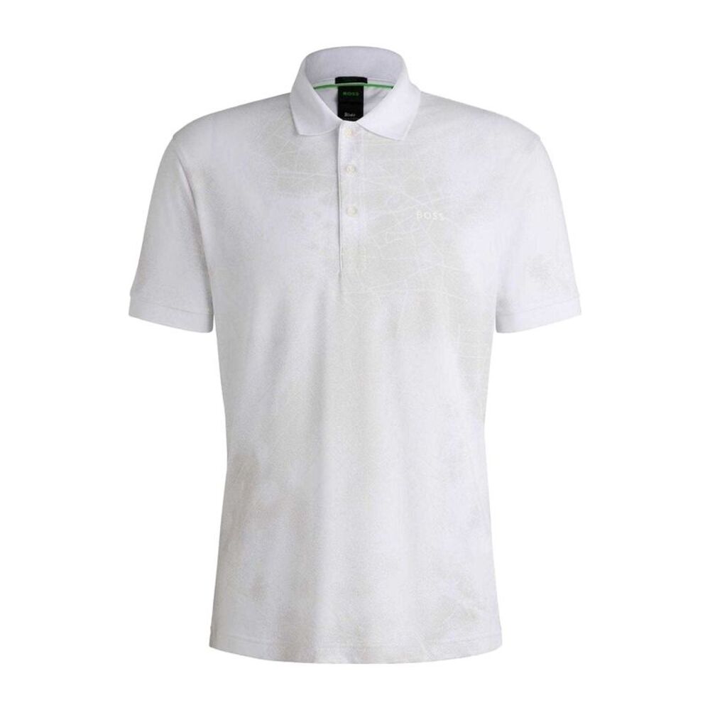 Boss Mens Paddy 3 Polo Shirt / White